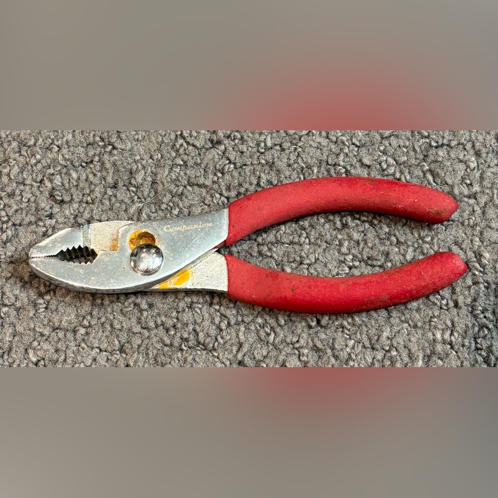Companion Red Joint Slip Pliers Tool 6.25”
